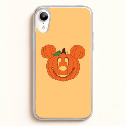 Mouse Pumpkin Halloween  - Disney Halloween Phone Case for iPhone XR