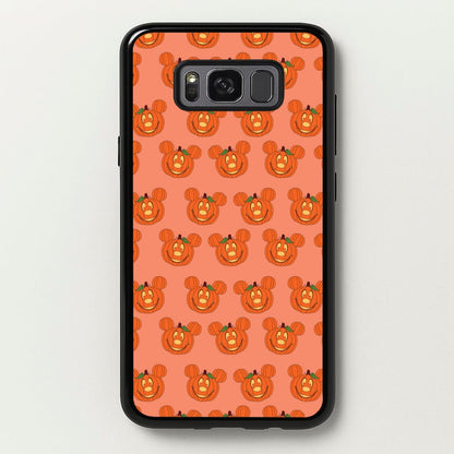 Mouse Pumpkin Pattern Halloween  - Disney Halloween Phone Case for Galaxy S8