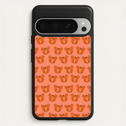 Mouse Pumpkin Pattern Halloween  - Disney Halloween Phone Case for Google Pixel 9 Pro XL