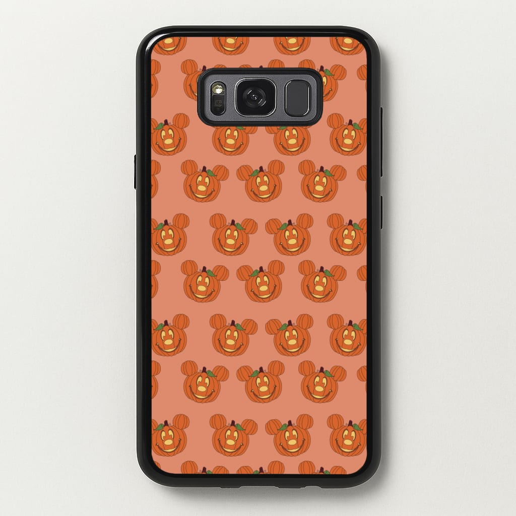 Mouse Pumpkin Pattern Halloween  - Disney Halloween Phone Case for Galaxy S8 Plus