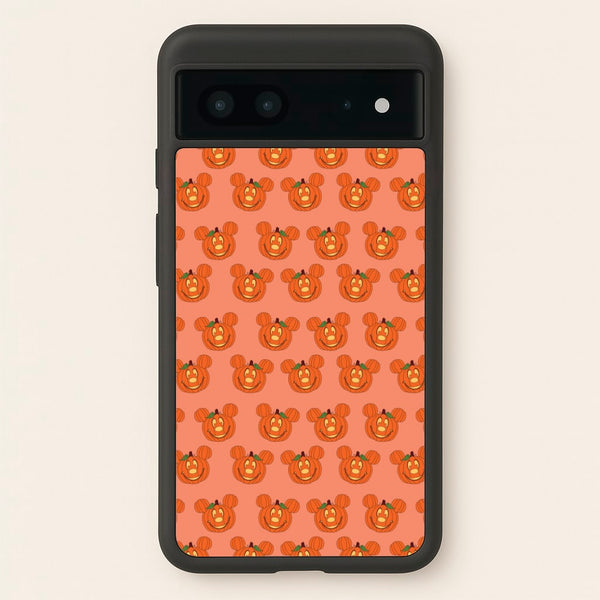 Mouse Pumpkin Pattern Halloween  - Disney Halloween Phone Case for Google Pixel 7