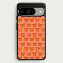 Mouse Pumpkin Pattern Halloween Phone Case for Google Pixel 10 / 10 Pro