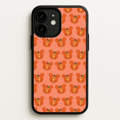 Mouse Pumpkin Pattern Halloween  - Disney Halloween Phone Case for iPhone 11