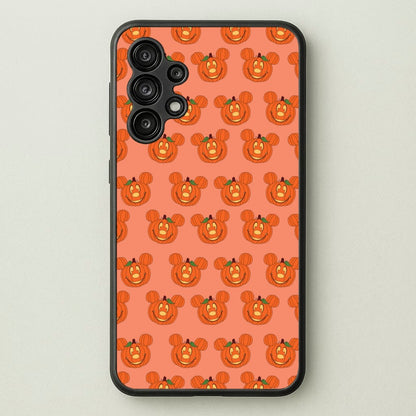 Mouse Pumpkin Pattern Halloween  - Disney Halloween Phone Case for Galaxy A13