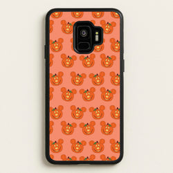 Mouse Pumpkin Pattern Halloween  - Disney Halloween Phone Case for Galaxy S9