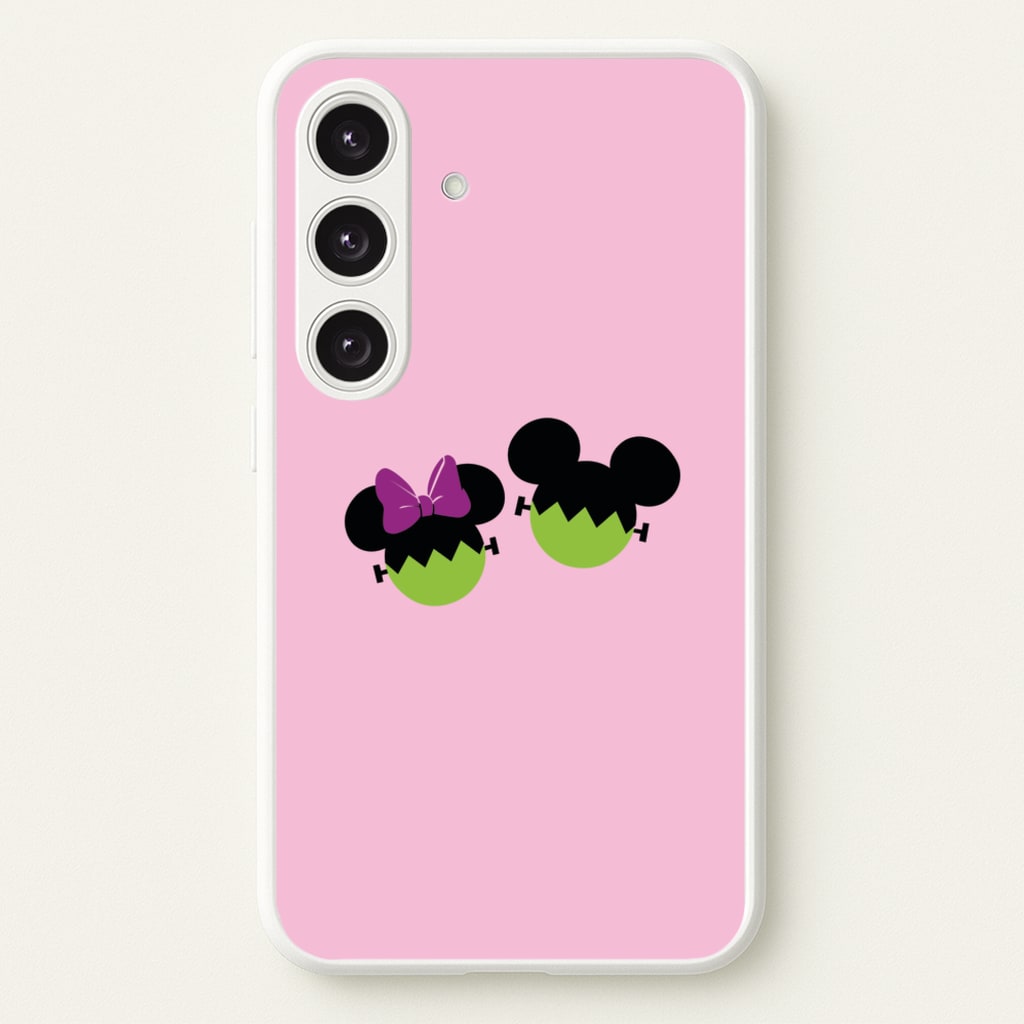 Frankenstein Mice Halloween  - Disney Halloween Phone Case for Galaxy S24 Plus