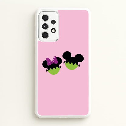 Frankenstein Mice Halloween  - Disney Halloween Phone Case for Galaxy A52 / A52s