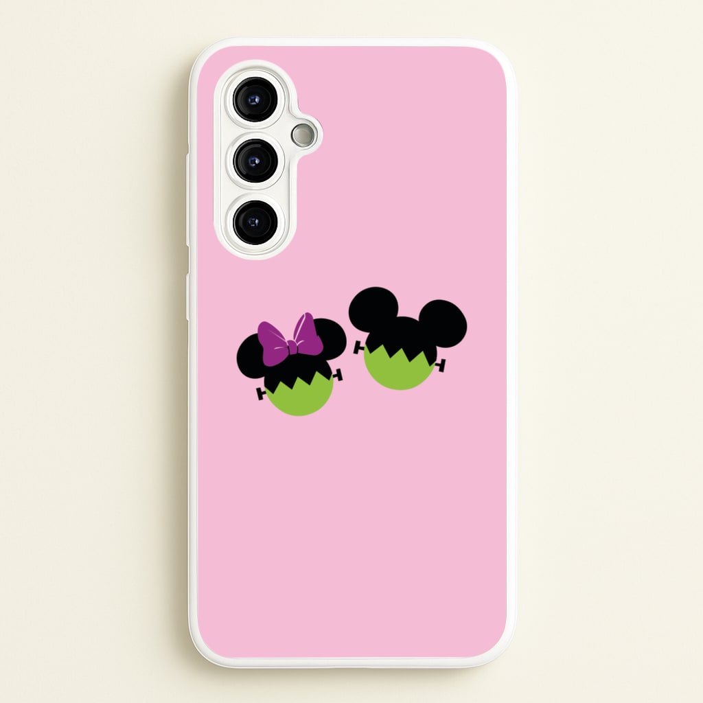 Frankenstein Mice Halloween  - Disney Halloween Phone Case for Galaxy A54