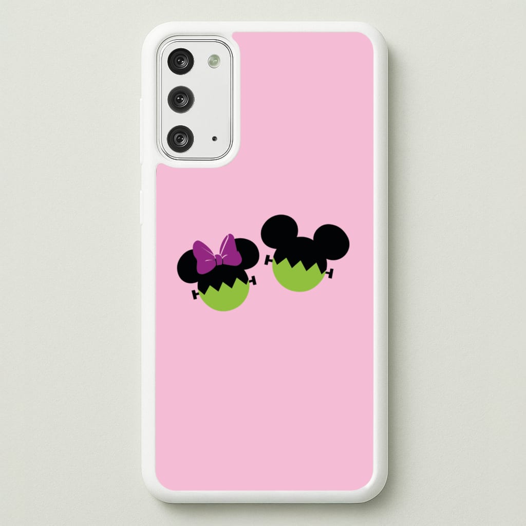 Frankenstein Mice Halloween  - Disney Halloween Phone Case for Galaxy Note 20
