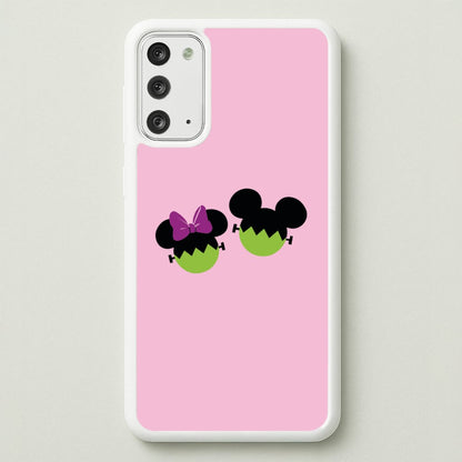 Frankenstein Mice Halloween  - Disney Halloween Phone Case for Galaxy Note 20