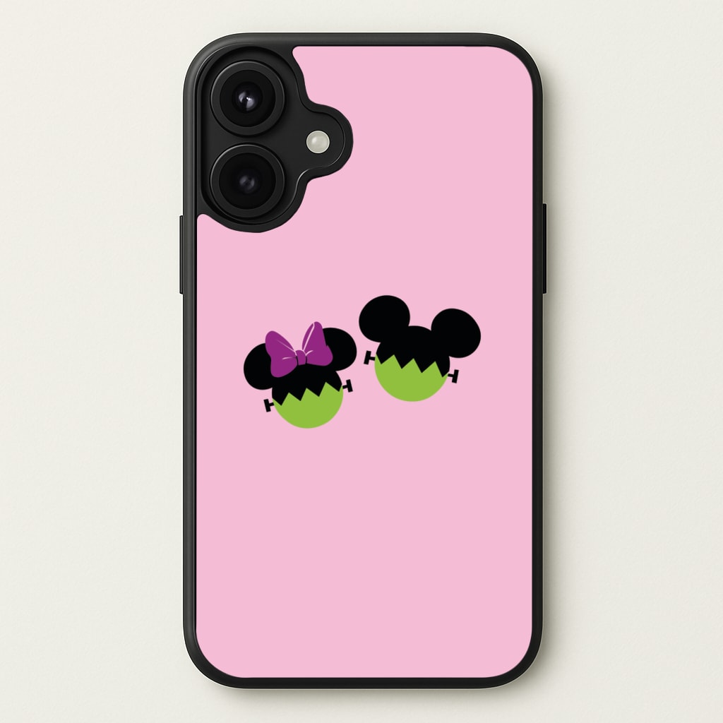 Frankenstein Mice Halloween Phone Case for iPhone 17