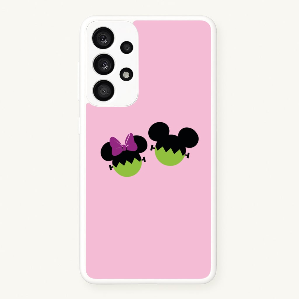 Frankenstein Mice Halloween  - Disney Halloween Phone Case for Galaxy A33