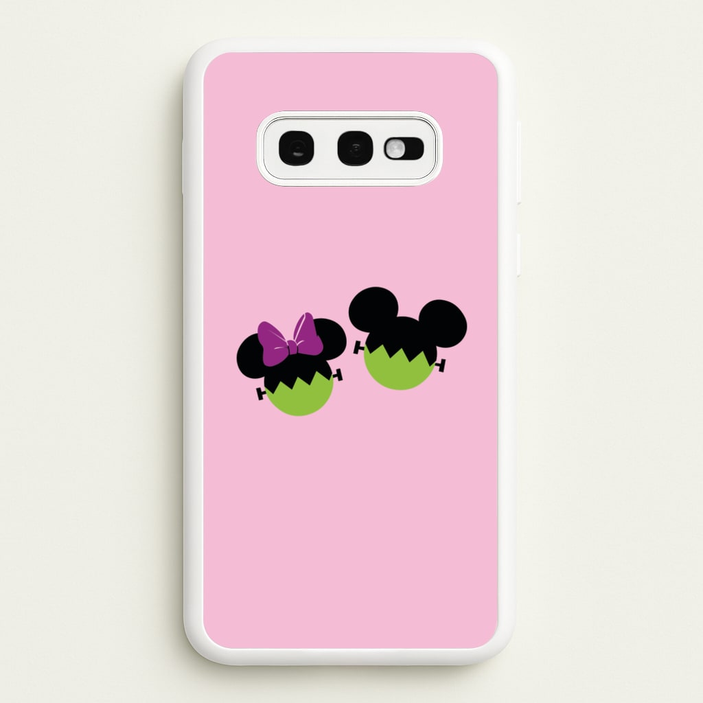 Frankenstein Mice Halloween  - Disney Halloween Phone Case for Galaxy S10e