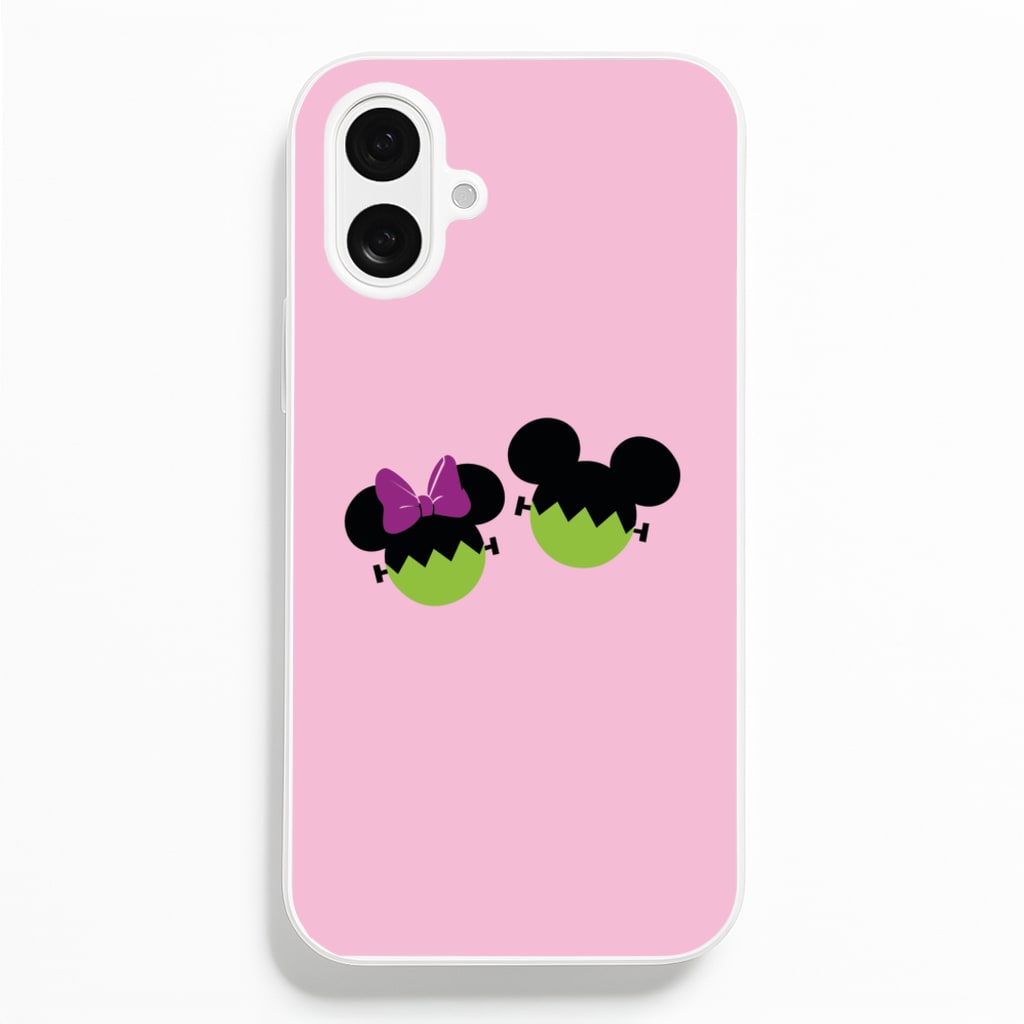 Frankenstein Mice Halloween  - Disney Halloween Phone Case for iPhone 16 Plus