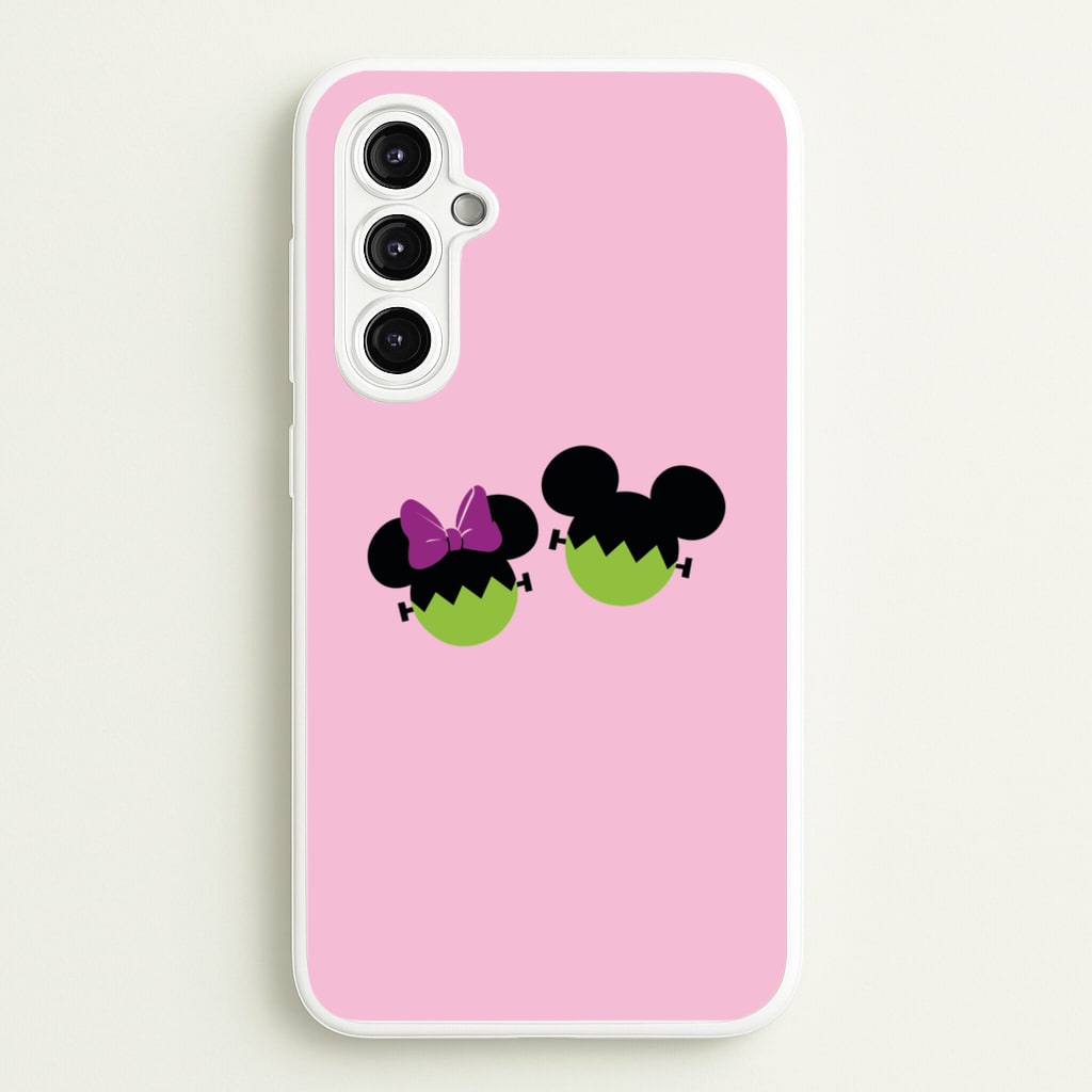 Frankenstein Mice Halloween  - Disney Halloween Phone Case for Galaxy A14