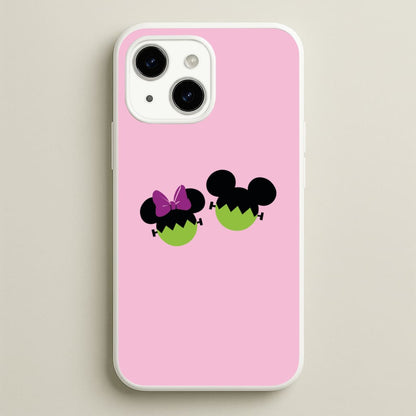 Frankenstein Mice Halloween  - Disney Halloween Phone Case for iPhone 15 Plus