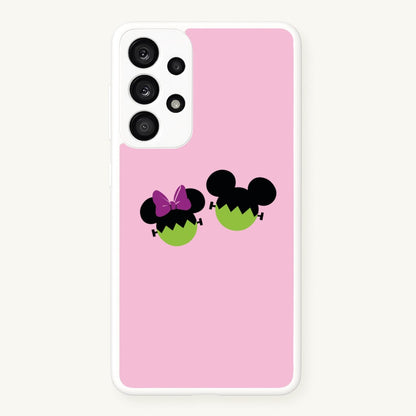 Frankenstein Mice Halloween  - Disney Halloween Phone Case for Galaxy A53