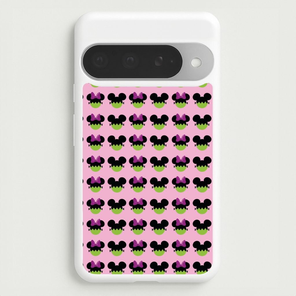 Frankenstein Mice Pattern Halloween Phone Case for Google Pixel 10 Pro XL
