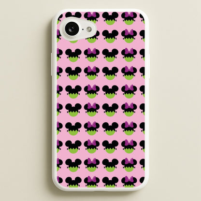Frankenstein Mice Pattern Halloween  - Disney Halloween Phone Case for iPhone 16e