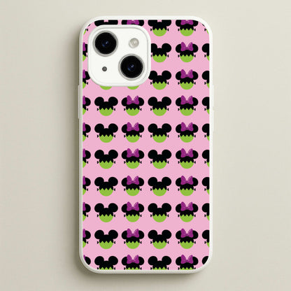 Frankenstein Mice Pattern Halloween  - Disney Halloween Phone Case for iPhone 15