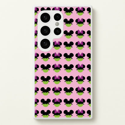 Frankenstein Mice Pattern Halloween  - Disney Halloween Phone Case for Galaxy S24 Ultra