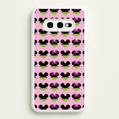 Frankenstein Mice Pattern Halloween  - Disney Halloween Phone Case for Galaxy S10e