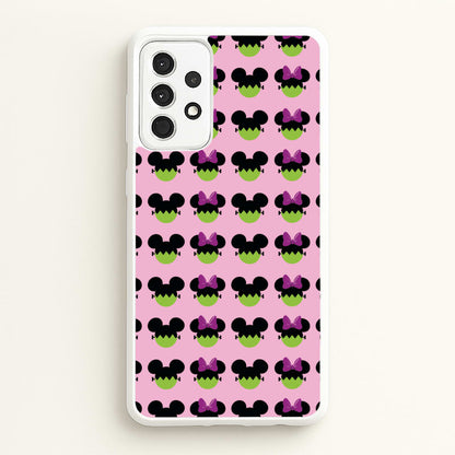 Frankenstein Mice Pattern Halloween  - Disney Halloween Phone Case for Galaxy A52 / A52s