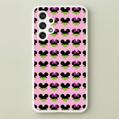 Frankenstein Mice Pattern Halloween  - Disney Halloween Phone Case for Galaxy A13