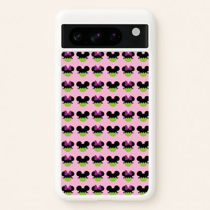 Frankenstein Mice Pattern Halloween  - Disney Halloween Phone Case for Google Pixel 8 Pro