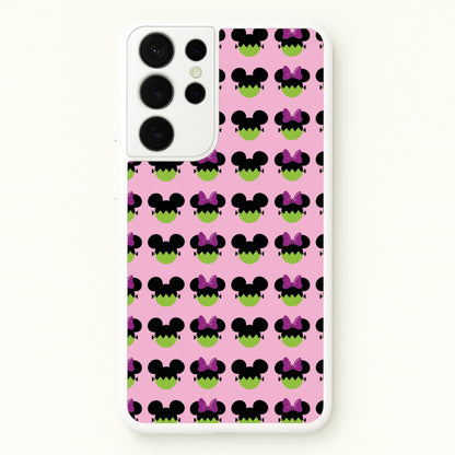 Frankenstein Mice Pattern Halloween  - Disney Halloween Phone Case for Galaxy S21 Ultra