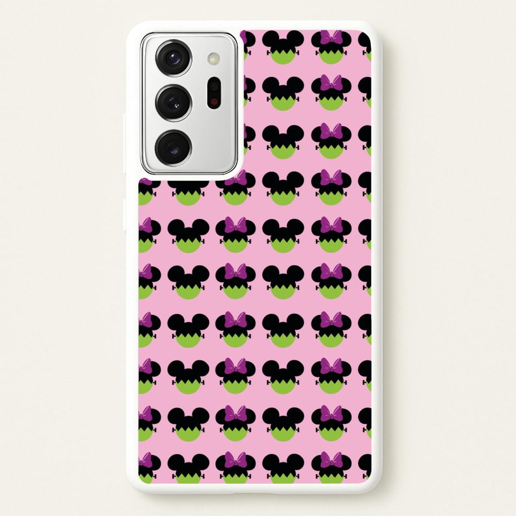 Frankenstein Mice Pattern Halloween  - Disney Halloween Phone Case for Galaxy Note 20 Ultra