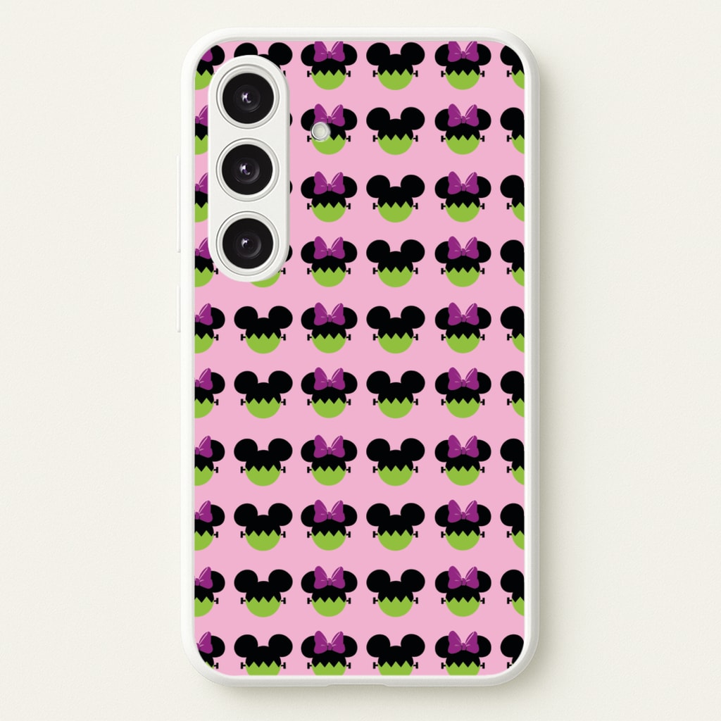 Frankenstein Mice Pattern Halloween  - Disney Halloween Phone Case for Galaxy S24FE