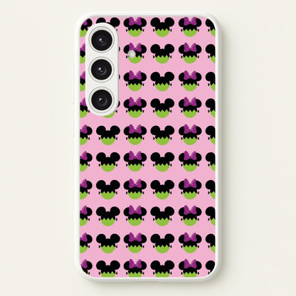 Frankenstein Mice Pattern Halloween  - Disney Halloween Phone Case for Galaxy S24FE