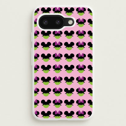 Frankenstein Mice Pattern Halloween  - Disney Halloween Phone Case for Google Pixel 9a