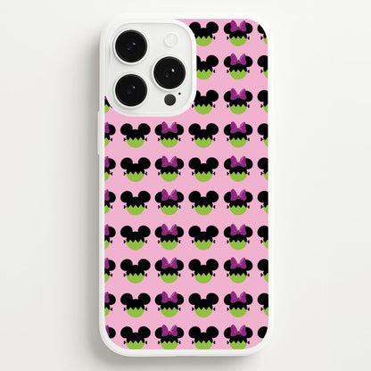 Frankenstein Mice Pattern Halloween  - Disney Halloween Phone Case for iPhone 13 Pro Max