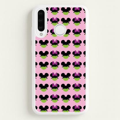 Frankenstein Mice Pattern Halloween  - Disney Halloween Phone Case for Huawei P30 Lite