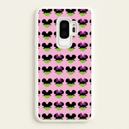 Frankenstein Mice Pattern Halloween  - Disney Halloween Phone Case for Galaxy S9 Plus