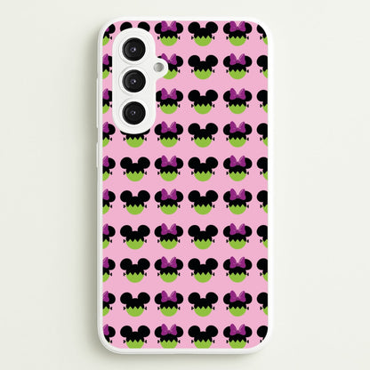 Frankenstein Mice Pattern Halloween  - Disney Halloween Phone Case for Galaxy S23FE