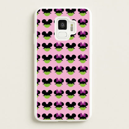 Frankenstein Mice Pattern Halloween  - Disney Halloween Phone Case for Galaxy S9