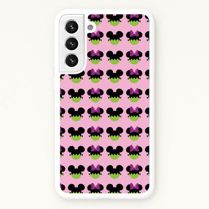Frankenstein Mice Pattern Halloween  - Disney Halloween Phone Case for Galaxy S21
