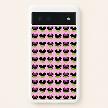 Frankenstein Mice Pattern Halloween  - Disney Halloween Phone Case for Google Pixel 6