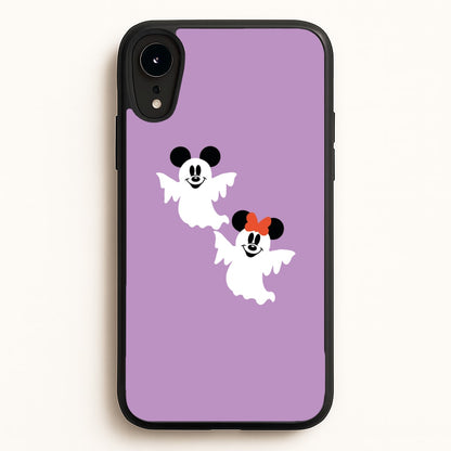 Mice Ghost Halloween  - Disney Halloween Phone Case for iPhone XR