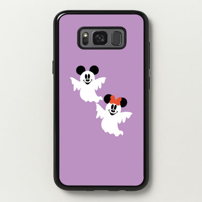 Mice Ghost Halloween  - Disney Halloween Phone Case for Galaxy S8 Plus