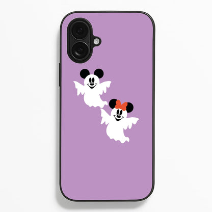 Mice Ghost Halloween  - Disney Halloween Phone Case for iPhone 16 Plus