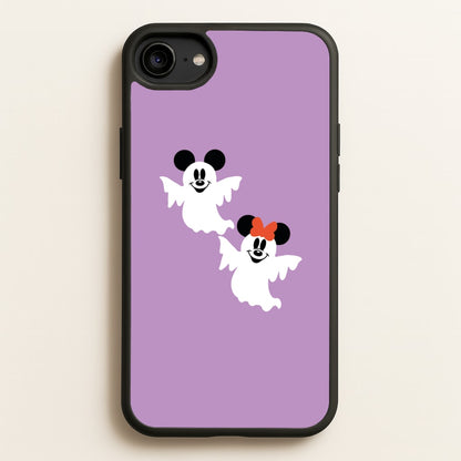 Mice Ghost Halloween  - Disney Halloween Phone Case for iPhone 6 / 7 / 8 / SE