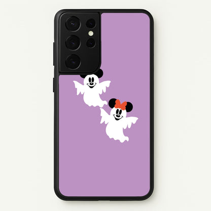 Mice Ghost Halloween  - Disney Halloween Phone Case for Galaxy S21 Ultra
