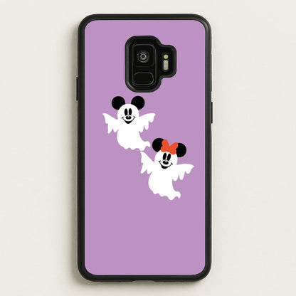 Mice Ghost Halloween  - Disney Halloween Phone Case for Galaxy S9