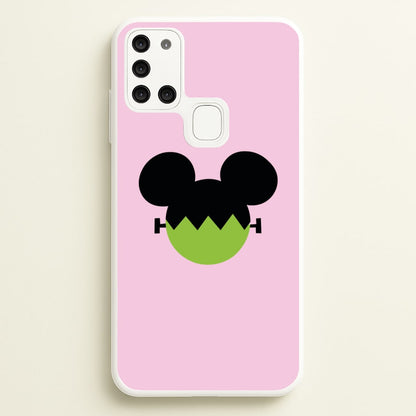 Frankenstein Mouse Halloween  - Disney Halloween Phone Case for Galaxy A21s