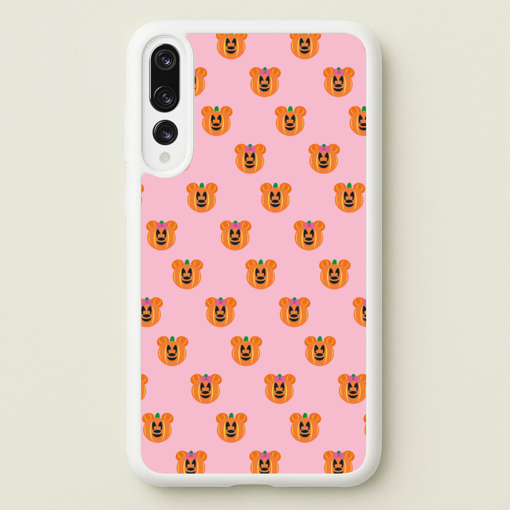 Female Mouse Pumpkin Pattern Halloween  - Disney Halloween Phone Case for Huawei P20 Pro