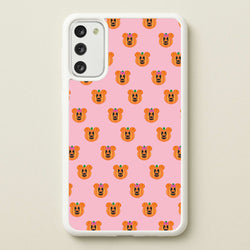 Female Mouse Pumpkin Pattern Halloween  - Disney Halloween Phone Case for Galaxy A41